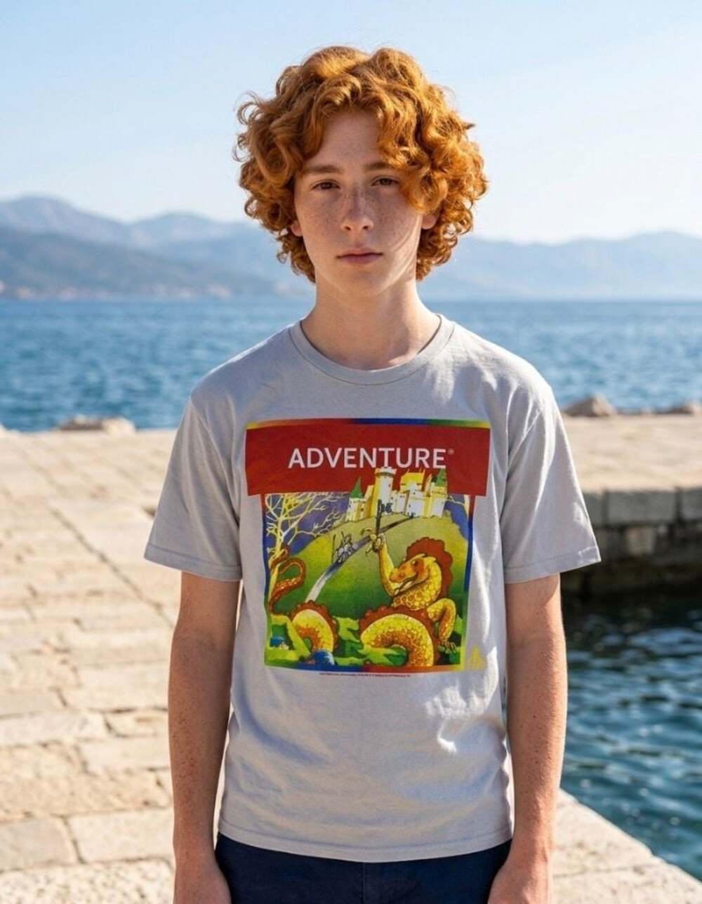Atari Adventure Box Art Unisex Adult T Shirt, Size: Large, NWOT